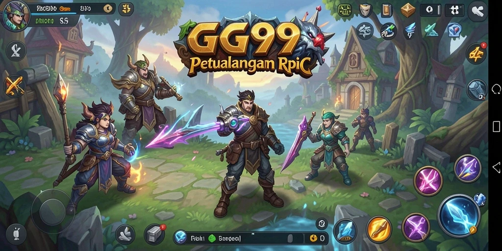 Gameplay menarik di GG99 dengan karakter RPG yang beragam.