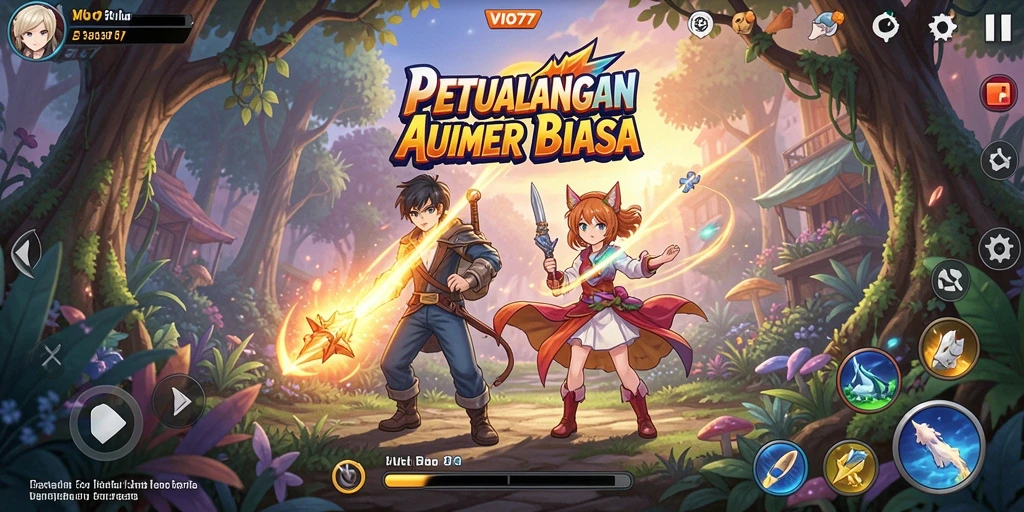 Tampilan gameplay <strong>VIO77</strong> yang menarik dan penuh aksi.