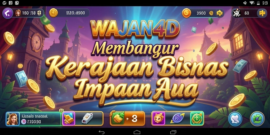 Tampilan gameplay WAJAN4D yang memukau dan penuh tantangan.