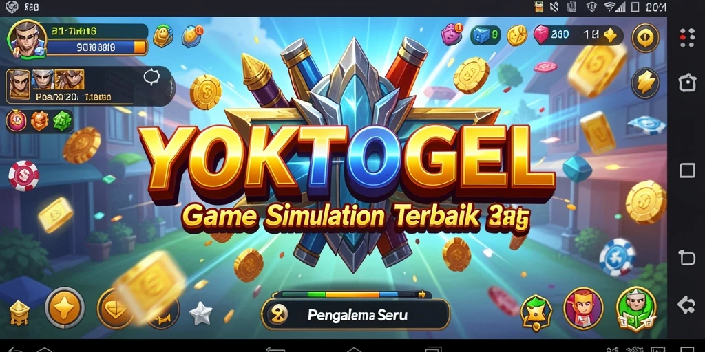 Screenshot utama menampilkan gameplay seru YOKTOGEL.