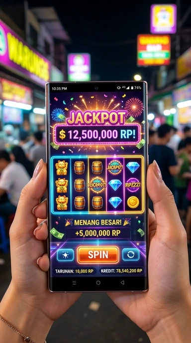 Tampilan utama aplikasi rpzzz yang menarik dan mudah dinavigasi.